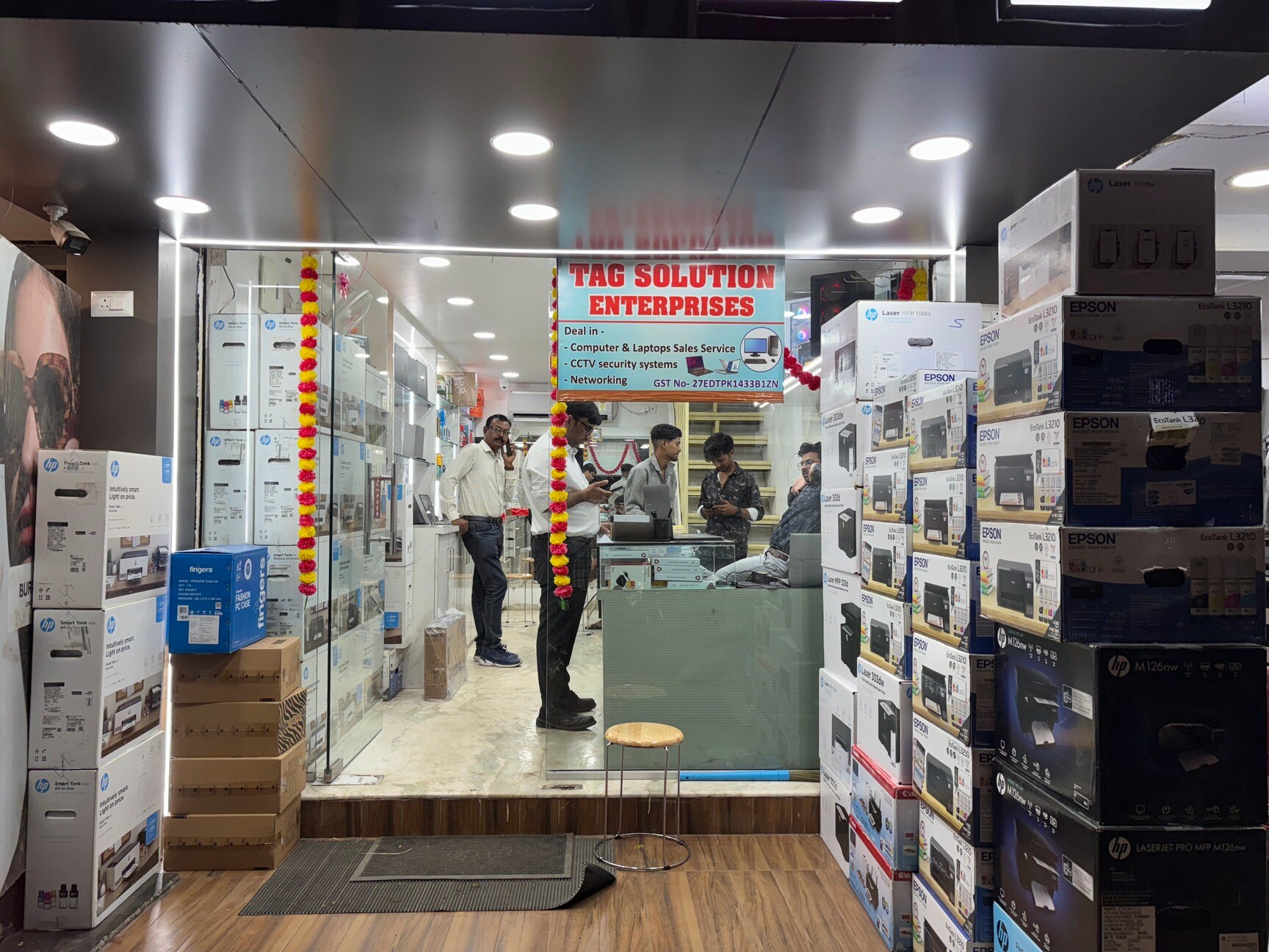 Interior Display Racks